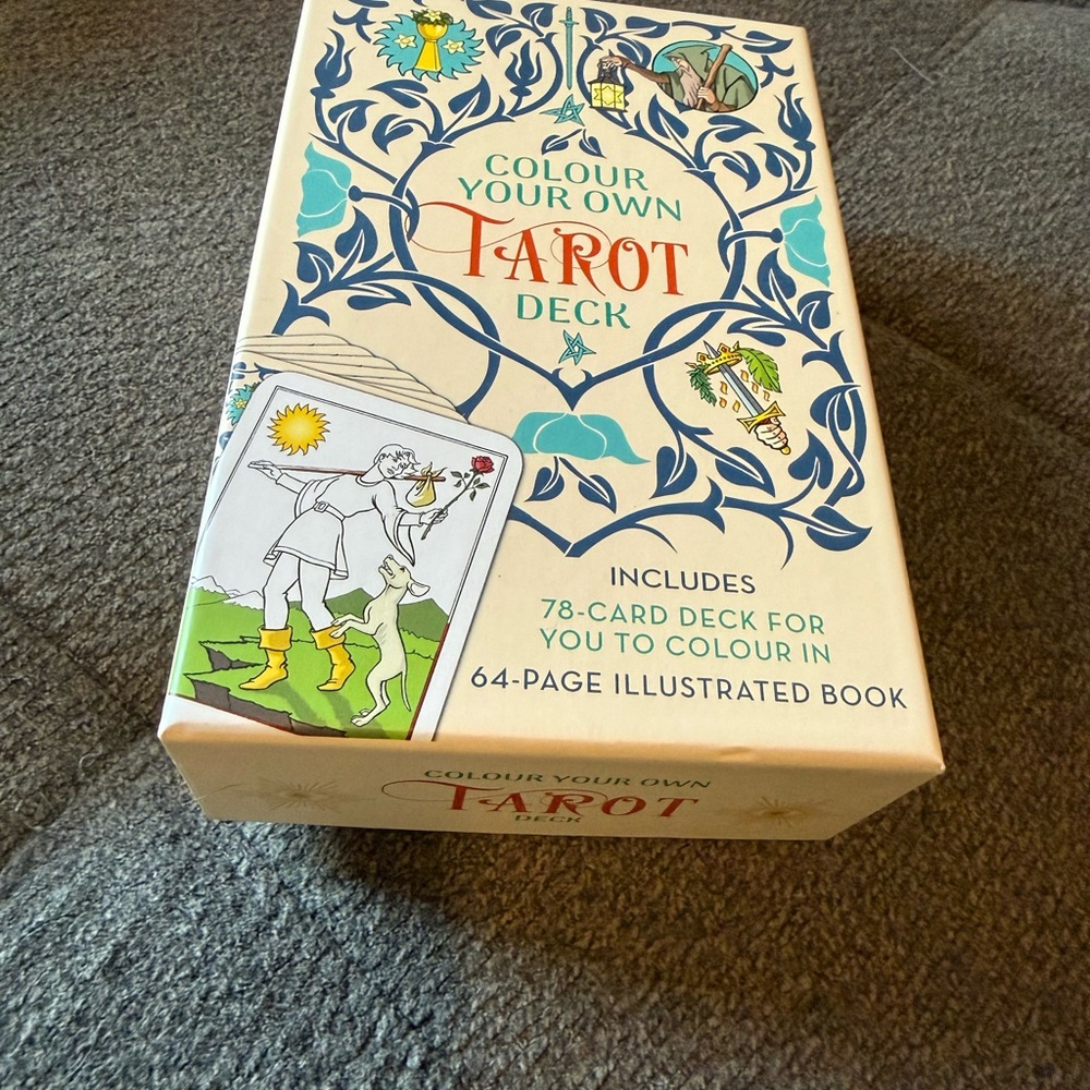 Colour Your Own Tarot Deck